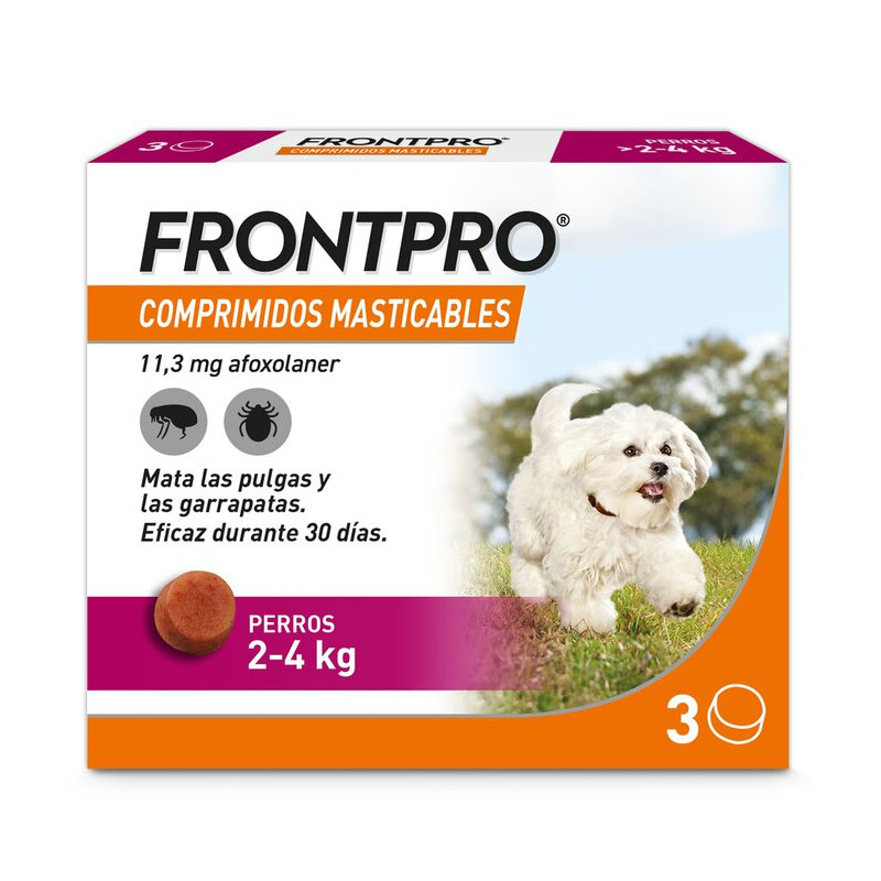 FRONTPRO COMPRIMIDOS  ANTIPARASITARIO 2-4 KG