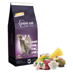 PASKI CAT GATOS 20KG