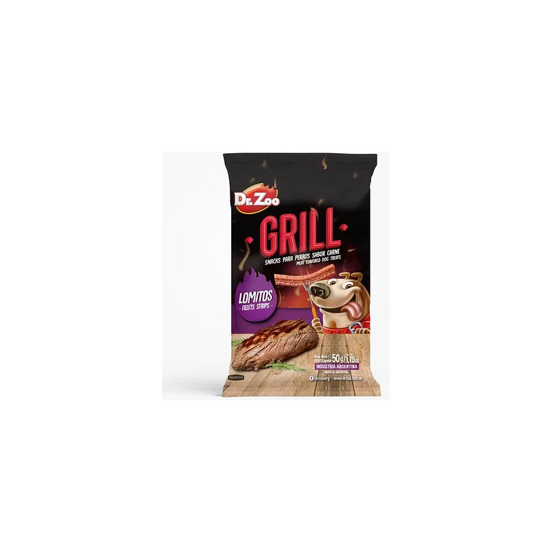 Dr.Zoo snack perro Grill lomitos 50 gr