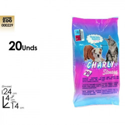 TOALLITAS MASCOTAS CHARLY 20UDS MAXY