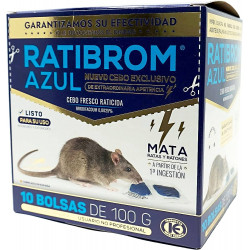 RATICIDA RATIBROM  AZUL 1 KG