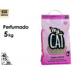 Tierra de  gatos perfumada...