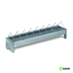 COMEDERO POLLITOS GALVANIZADO 50 CM. REJILLA ANCHA