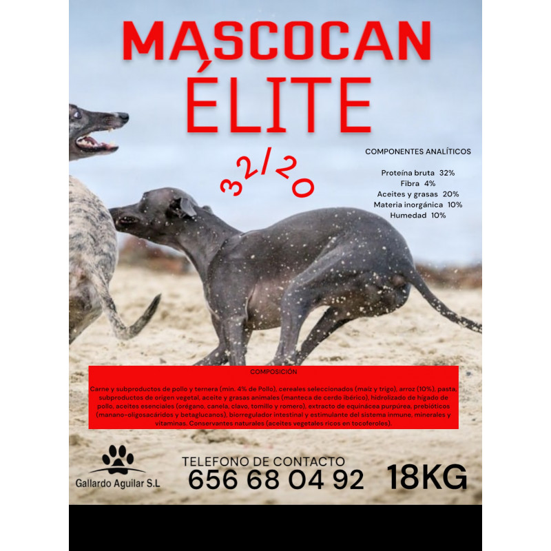 ELITE MASCOCAN 32/20 18KG.