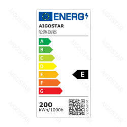 Lámpara de enfoque LED 200W 18000lm 6400K IP65