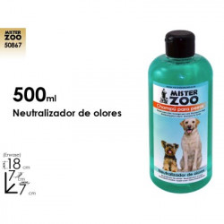 CHAMPU NEUTRALIZADOR DE OLORES MISTER ZOO 500ml