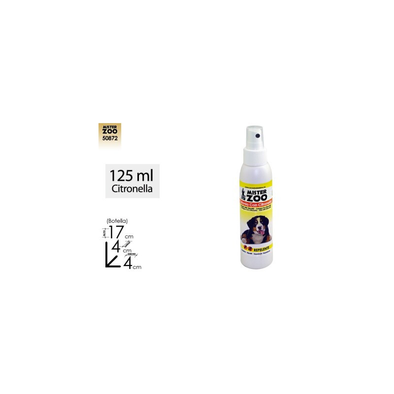 COLONIA REPELENTE CON CITRONELLA 125ML