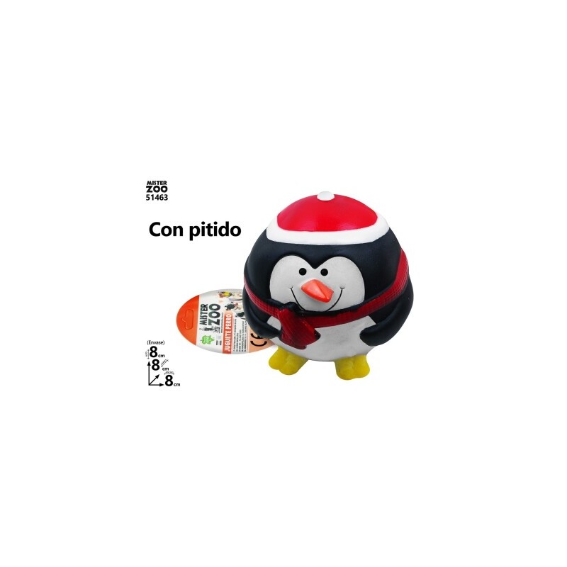 JUGUETE NAVIDAD PINGUINO