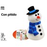 JUGUETE NAVIDAD MUÑECO DE NIEVE