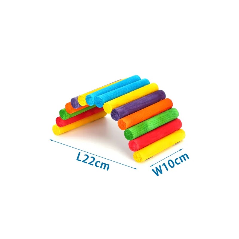 Puente arco iris para hámsters