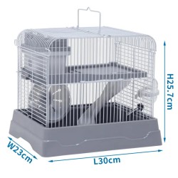JAULA HAMSTER 2 PISOS