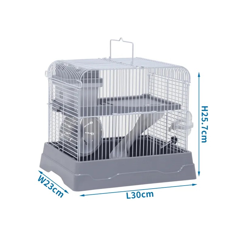 JAULA HAMSTER 2 PISOS